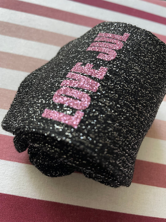 Chaussettes paillettes Love Jul