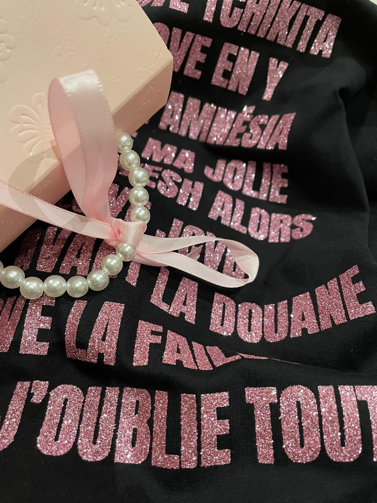Coffret T-shirt JUL et chaussettes à paillettes
