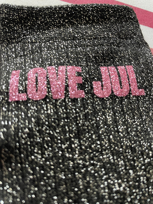 Chaussettes  paillettes Love Jul