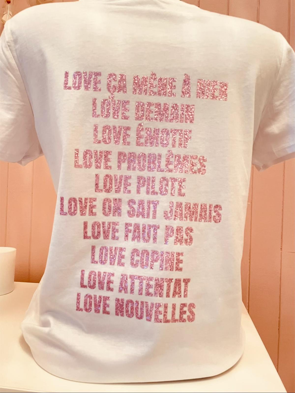 T-shirt LOVE PLK